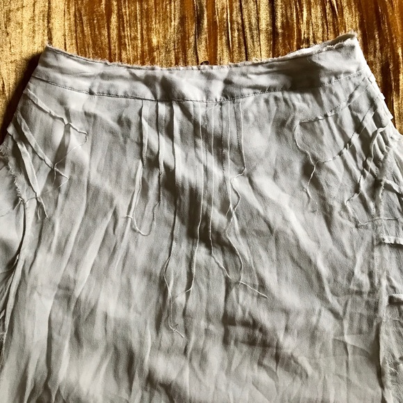 Silk Bohemian Stevie Nicks A Line Skirt - Picture 4 of 5